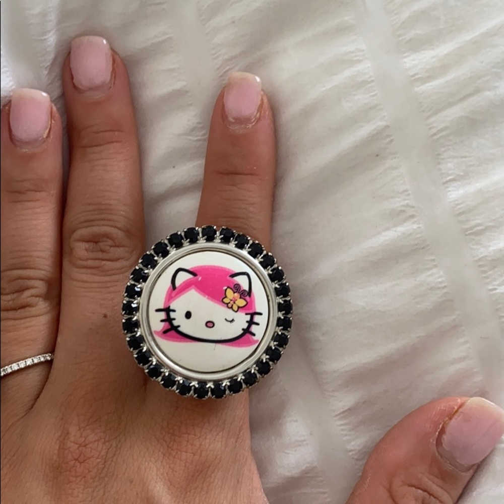 Tarina Tarantino authentic hello kitty ring